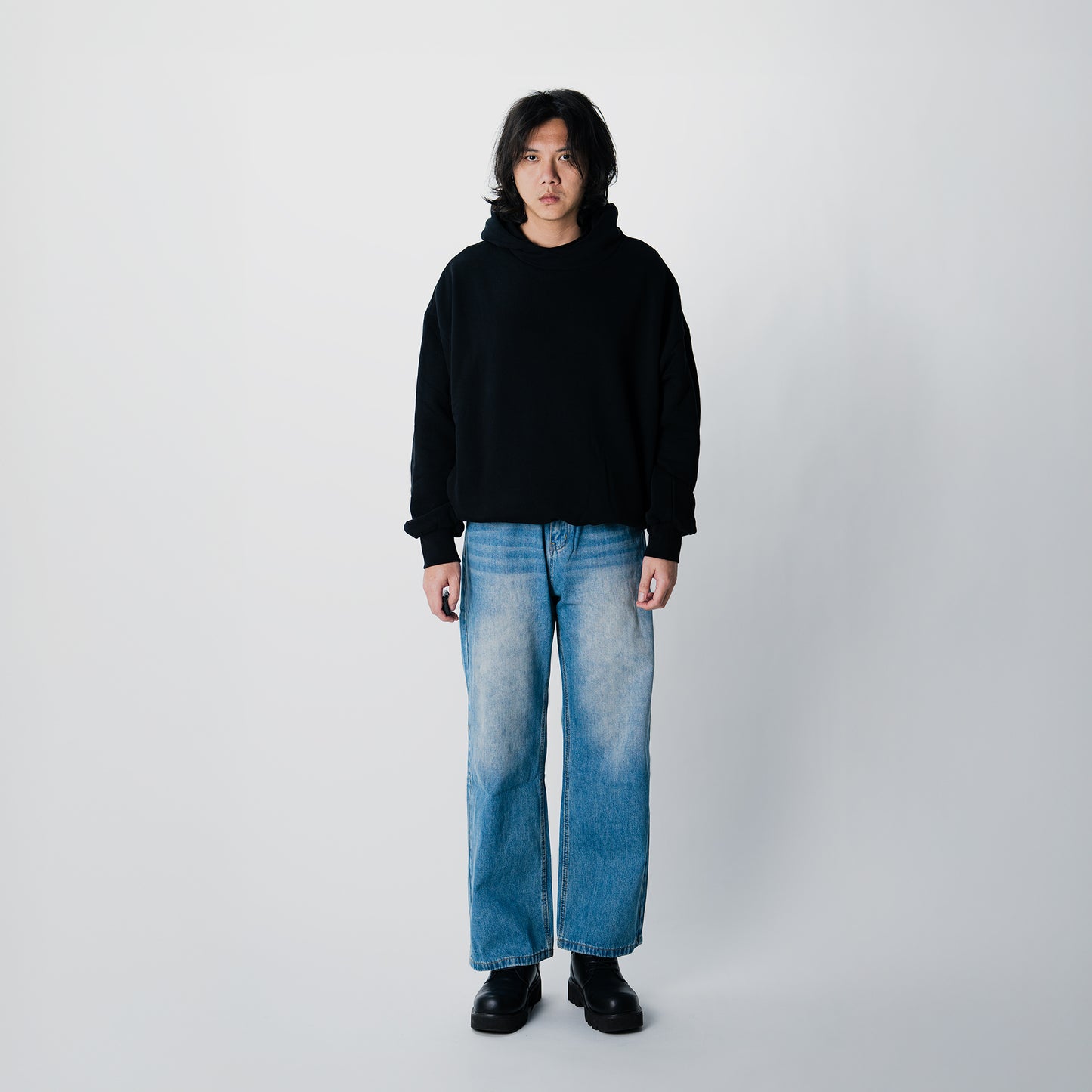 FUNCT Square Hoodie  方正版型連帽上衣